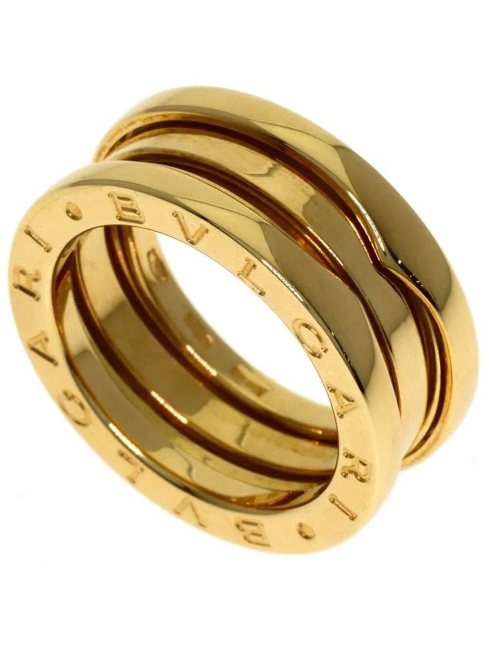 Bvlgari B-zero One Band 48 Ring 18k Yellow Gold